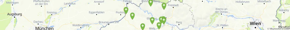 Kartenansicht für Apotheken-Notdienste in der Nähe von Atzesberg (Rohrbach, Oberösterreich)